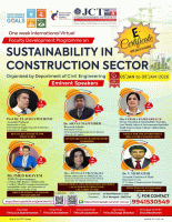 International online FDP on Sustainability in Construction Sector 2026